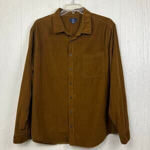 George Corduroy Shirt men’s 3XL (54-56)
button up coffee Cake brown long sleeve